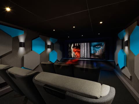 sala de cine en casa